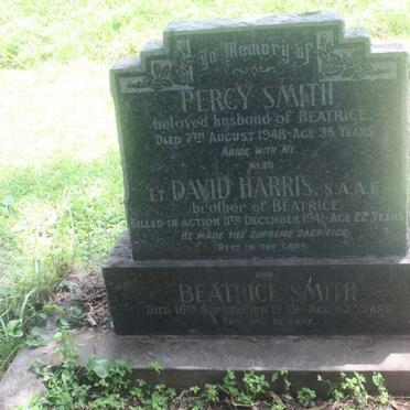 SMITH Percy -1948 :: SMITH Beatrice -1959 :: HARRIS David -1941