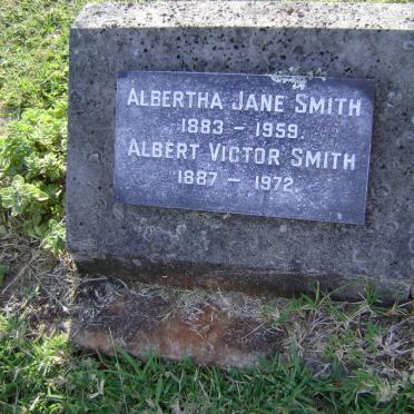 SMITH Albert Victor 1887-1972 &amp; Albertha Jane 1883-1959