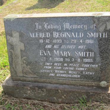SMITH Alfred Reginald 1899-1961 &amp; Eva Mary 1908-1985