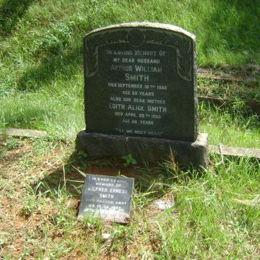 SMITH Arthur William -1945 &amp; Edith Alice -1960 :: SMITH Wilfred Ernest -1985