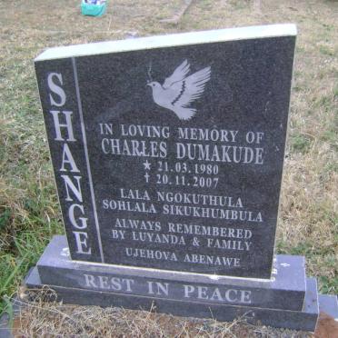 SHANGE Charles Dumakude 1980-2007