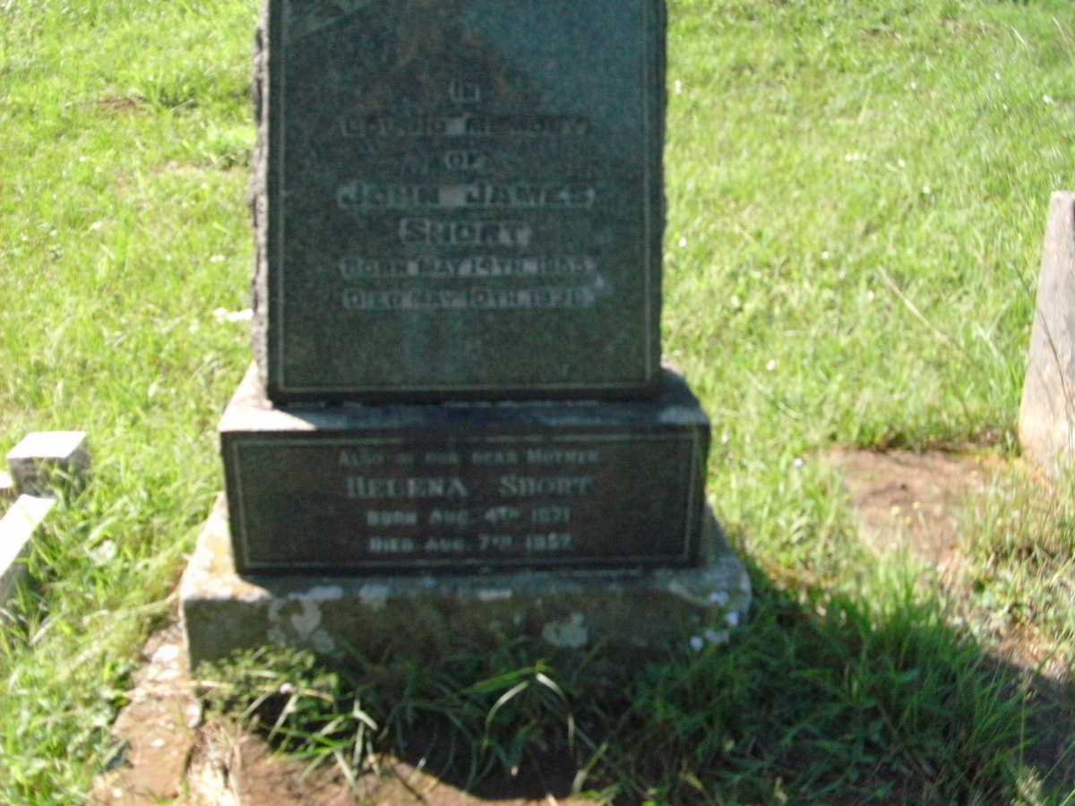 SHORT John James -1936 & Helena -1957