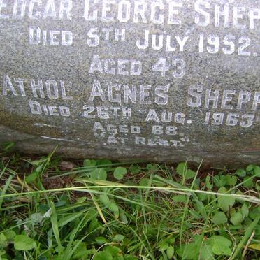 SHEPPY Edgar George -1952 :: SHEPPY Athol Agnes -1963