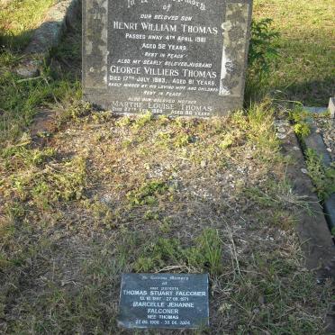 THOMAS George Villiers -1963 &amp; Marthe Louise -1969 :: THOMAS Henri William -1961