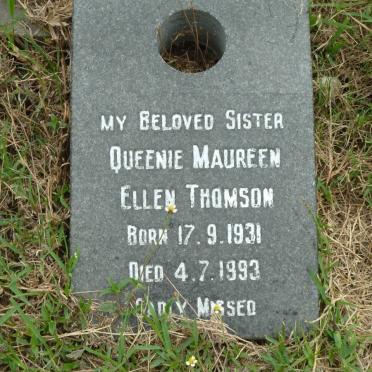 THOMSON Queenie Maureen Ellen 1931-1993