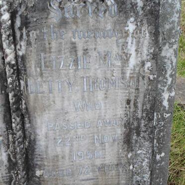 THOMSON Lizzie May -1956