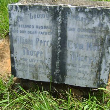 THORPE William Percy -1958 &amp; Eva May -1974