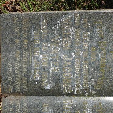 VENTER Willem Jacobus -1950 &amp; Susanna Engela -1962