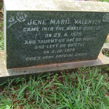 VALENTIN John Otto William George 1926-2003 ::VALENTIN Jené Marie 1979-1979 :: VALENTIN John Otto William George -1955