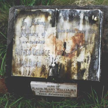 WILLIAMS Alfred George -1947 :: WILLIAMS Maud Mary -1949