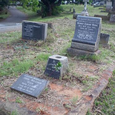 WINN Henry Edgar -1941 &amp; Anna -1952 :: WINN John William 1913-1973