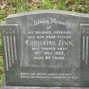 ZINN Christian -1953