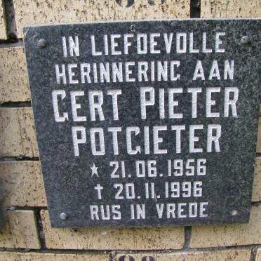 POTGIETER Gert Pieter 1956-1996
