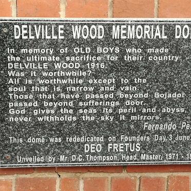 2. Delville Wood Memorial