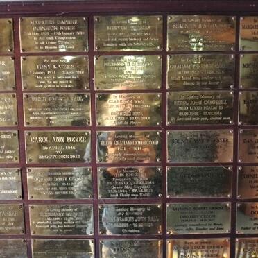 09. Memorial plaques