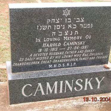 CAMINSKY Harold 1913-1997