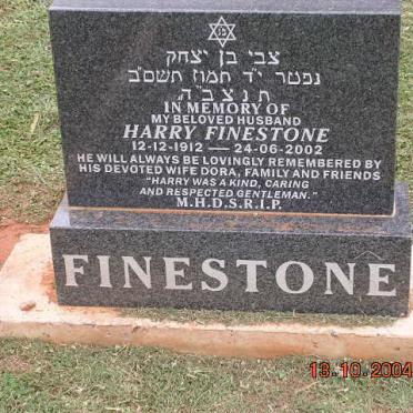 FINESTONE Harry 1912-2002