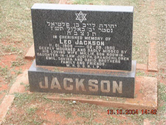 JACKSON Leo 1908-1990