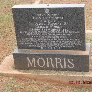 MORRIS Gerald 1929-1997