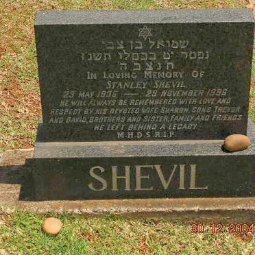 SHEVIL Stanley 1935-1996
