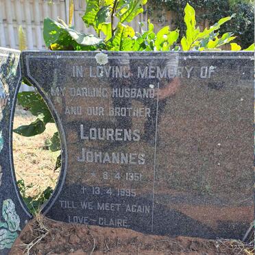 ? Lourens Johannes 1951-1995 :: ? Margrieta Anne 1949-1955 _1