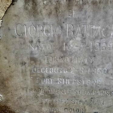 BATTAGLIA Giorgio 1959-1988