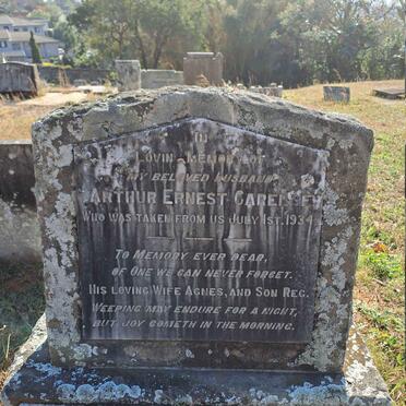 CARELSE Arthur Ernest -1934