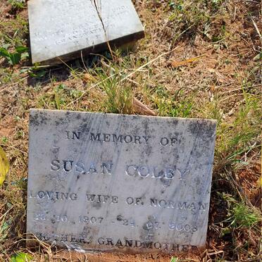 COLBY Susan 1907-2008