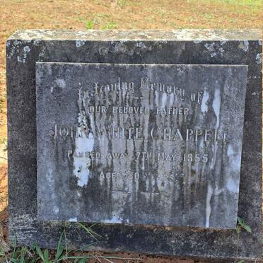 CHAPPELL John White -1955