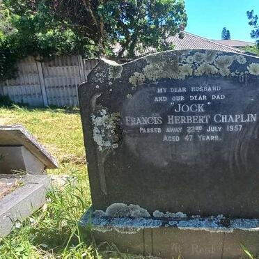 CHAPLIN Francis Herbert -1957