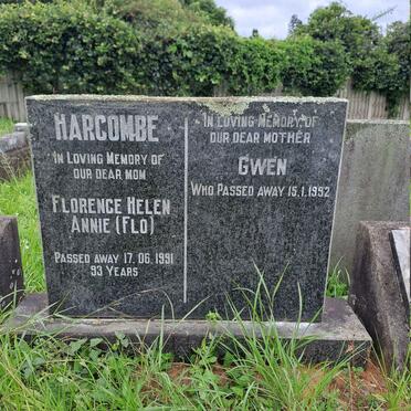 HARCOMBE Florence Helen Annie -1991 :: HARCOMBE Gwen -1992