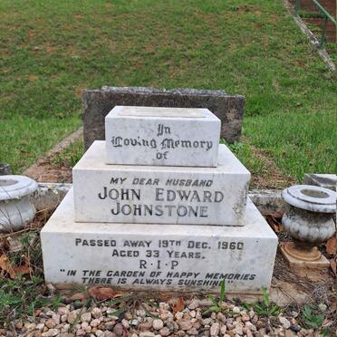 JOHNSTONE John Edward -1960