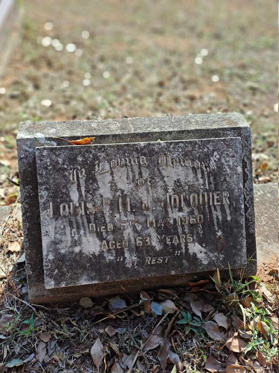 JONQUIER Louis P.M.J. -1960