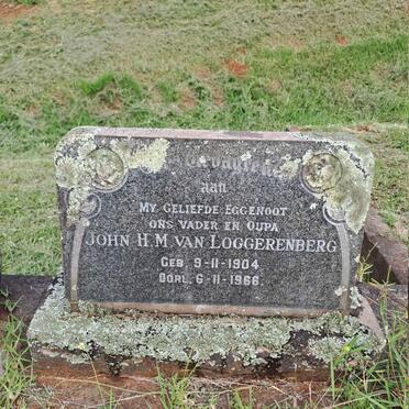 LOGGERENBERG John H.M., van 1904-1966