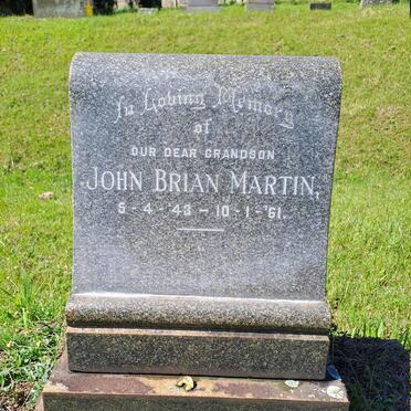 MARTIN John Brian 1943-1961