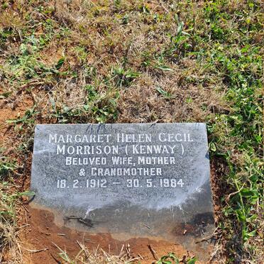MORRISON Margaret Helen Cecil nee KENWAY 1912-1984