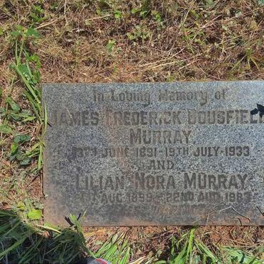 MURRAY James Frederick Bousfield 1891-1933 & Lillian Nora 1899-1983