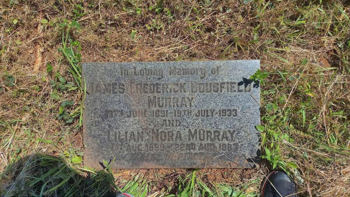 MURRAY James Frederick Bousfield 1891-1933 & Lillian Nora 1899-1983