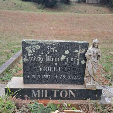 MILTON Violet 1897-1975