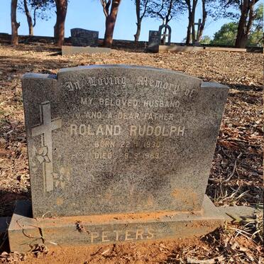 PETERS Roland Rudolph 1930-1983