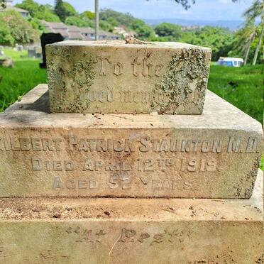 STAUNTON Gilbert  Patrick 1919