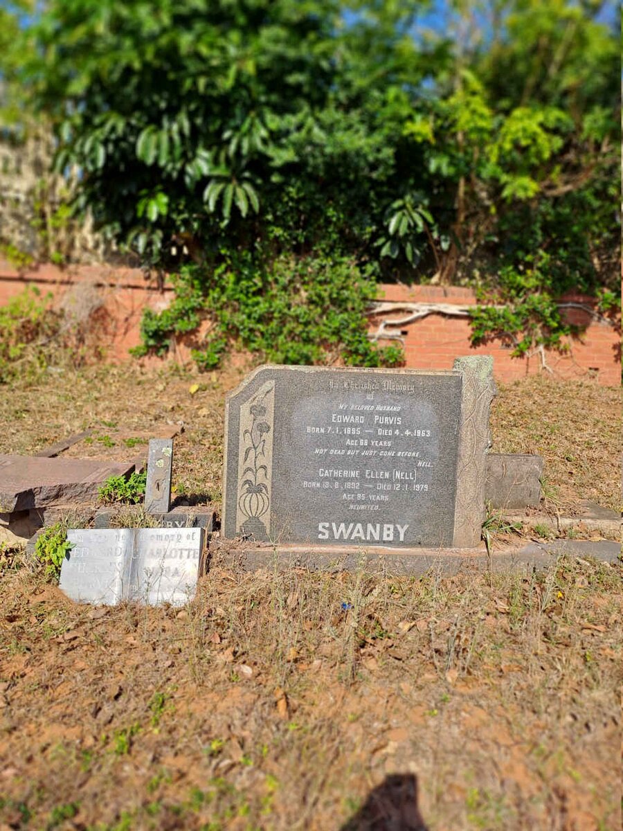 SWANBY Edward Purvis 1895-1963 & Catherine Ellen NELL 1892-1979