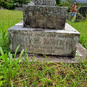 SUTHERLAND Stanley M. -1930