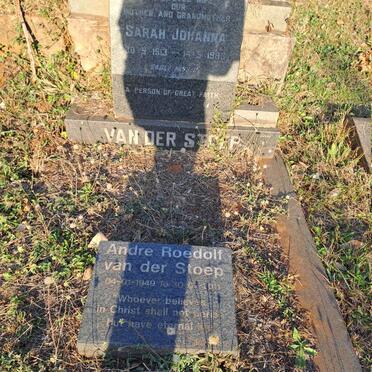 STOEP Sarah Johanna, van der 1913-1983 :: VAN DER STOEP Andre Roedolf 1949-2011