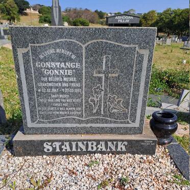 STAINBANK Constance 1947-1997
