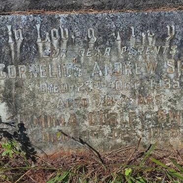 SMITH Cornelius Andrew -1935 & Jemima Curley -1955