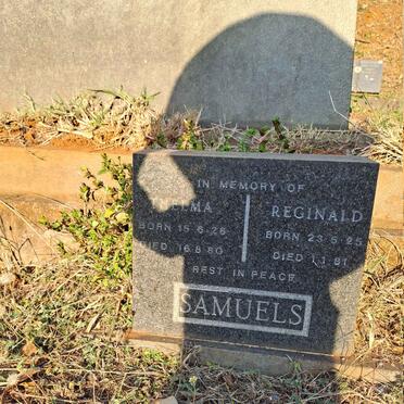 SAMUELS Reginald 1925-1981 & Thelma 1926-1980