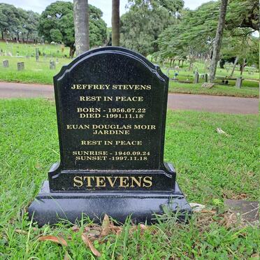 STEVENS Jeffrey 1956-1991 :: STEVENS Euan Douglas Moir Jardine 1940-1997