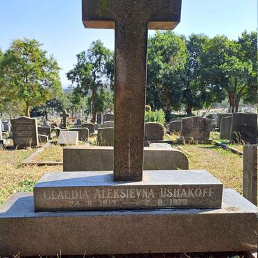 USHAKOFF Claudia Aleksievna 1913-1979