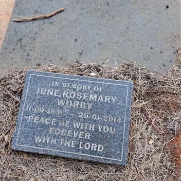 WORBY June Rosemary 1930-2014